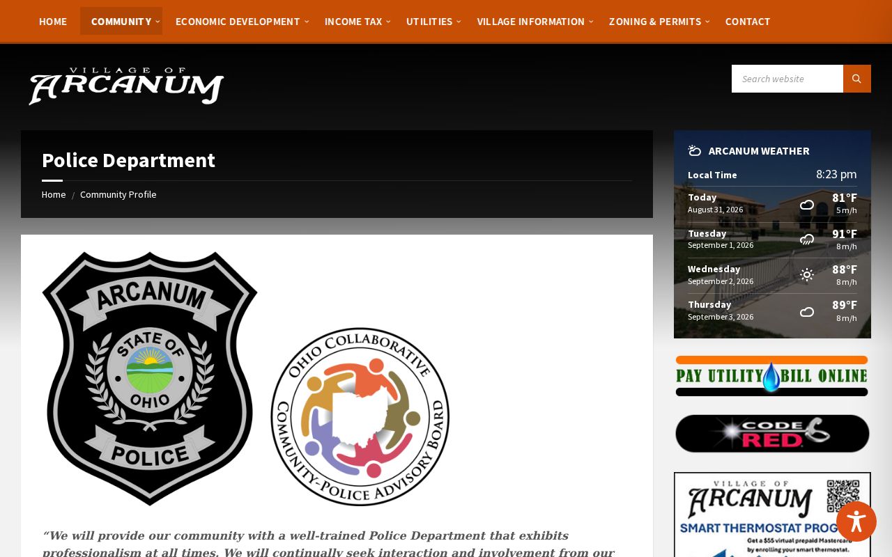Arcanum traffic court records and police citation context